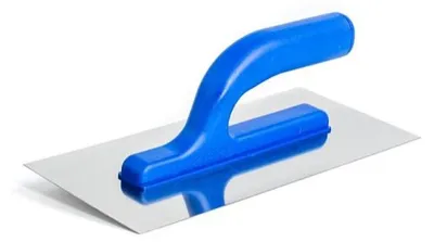Productafbeelding van Troffel Kubala roestvrij staal. glad - 130 x 270 mm