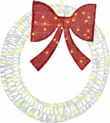 Immagine prodotto di Ghirlanda con 60 LED Bianco caldo 76 x 76 x 8 cm PET
