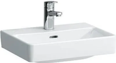 Obrázek produktu pro Umyvadlo PRO S 450x340mm s přepadem bez otvoru pro baterii bílé