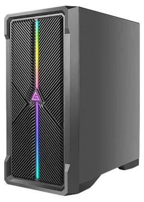 Produktbild von Antec NX420, Midi Tower, PC, Schwarz, ATX, ITX, micro ATX, Kunststoff, SPCC, 17,5 cm