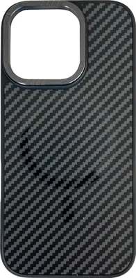 Produktbild von MagSafe Cover Carbon für Apple iPhone 16 Pro Black (21161)