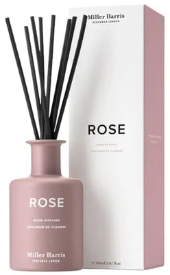 Obrázek produktu pro Růžový difuzér s vonnými tyčinkami 150ml