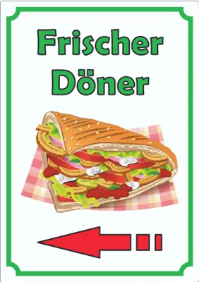 Produktbild von Achtung Laichzeit Aufkleber A9 (37x52mm)
