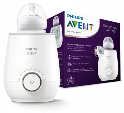 Produktbild von Philips Avent Premium Schnellflaschenwärmer für Milch 400 W Scf358/00 60 Minuten