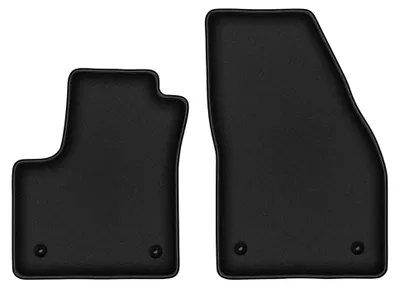 Immagine prodotto di Tappetini anteriori in moquette per Opel Meriva B 2010-2017 (monovolume) – 2 pezzi, neri, su misura – Wielganizator DURBAN