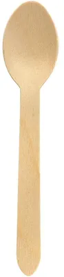 Produktbild von Duni 187669, Einweg-Suppenlöffel, Holz, Holz, 160 mm, 2 g