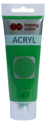 Immagine prodotto di Happy Color Farba akrylowa zielona 75ml