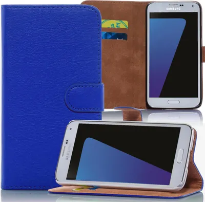 Produktbild von Samsung Galaxy J1 Bookstyle Aufstellfunktion Blau