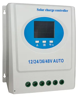 Immagine prodotto di Regolatore di carica solare MPPT da 150 A, 12 V, 24 V, 36 V, 48 V, regolazione automatica con display LCD retroilluminato. Regolatore intelligente per batterie al piombo, al litio e al piombo-acido. Doppia porta USB