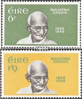 Produktbild von Briefmarken Irland 1969 Mi 235-236 (kompl.Ausg.) postfrisch Gandhi