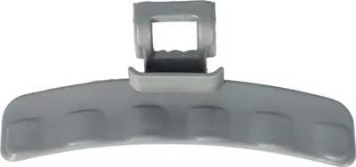 Produktbild von vhbw Türgriff kompatibel mit Samsung WF0704W7V /YLE, /XET, /XEF, 1/YLE Waschmaschine Kunststoff Grau