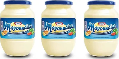 Produktbild von 3x Kraft Klassik Mayonnaise mayo classic Fritessoße Soße Sauce glass 500ml