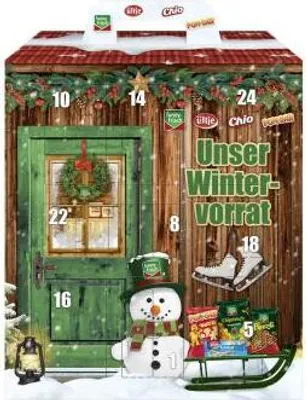 Produktbild von Intersnack Adventskalender 810g | 2024