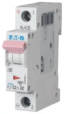 Produktbild von Überstromschutzschalter 10kA DC PL7-C2/1-DC
