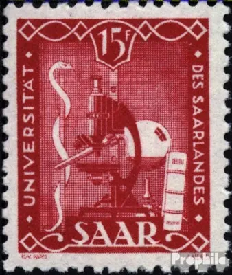 Produktbild von Briefmarken Saarland 1949 Mi 264 (kompl.Ausg.) postfrisch Universität