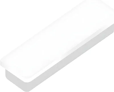 Produktbild von Alco Haftmagnet 13x40x7mm weiß 10 Stück