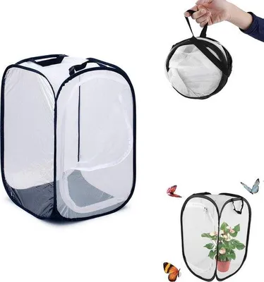Obrázek produktu pro Domík pro hmyz pro děti – venkovní hračka – přenosná klec – výška 60 cm