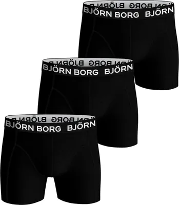Produktbild von Björn Borg 3-Pack Boxers  Schwarz - Große S
