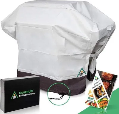 Produktbild von Famanu BBQ-Abdeckung 100% wasserdicht - 600D Polyester