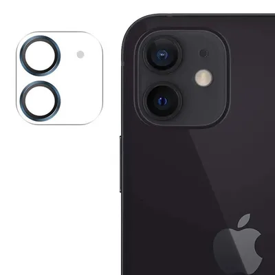 Produktbild von Joyroom Kameraschutzglas für iPhone 12 - Blau KP14016