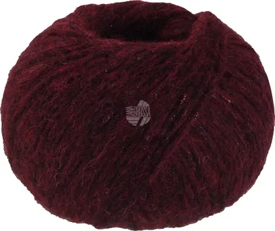 Produktbild von Lana Grossa - Lucciola 0011 schwarzrot