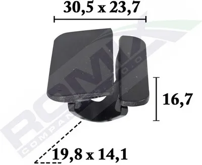 Produktbild von Clip zur Befestigung  von Verkleidungen ROMIX ROM C70626