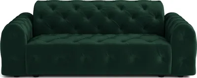 Produktbild von Emoebel24 Sofa 255x94x80 cm Chesterfield Candi Dunkelgrün