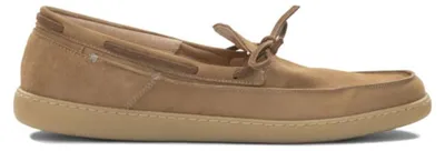 Produktbild von Astorflex Herren-Slipper aus Wildleder, beige, mit Schnürung - Größe 45