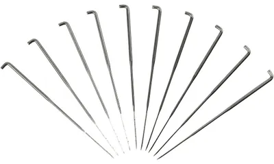Produktbild von Filznadel, L 7,5 cm, mittel, 10 Stk/ 1 Pck [HOB-41238]