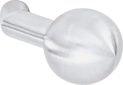 Immagine prodotto di Maniglia a pomello parte foro PREMIUM 8548 V FS, alluminio anodizzato argento | Accessori per porte dormakaba