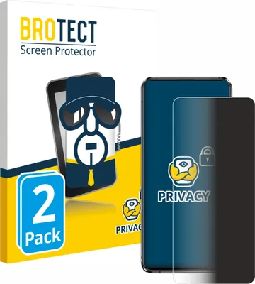 Produktbild von 2x BROTECT Sichtschutzfolie für ASUS Zenfone 7 Pro ZS671KS Anti-Spy Privacy Sichtschutz Blickschutz Folie Blaulicht-Schutz