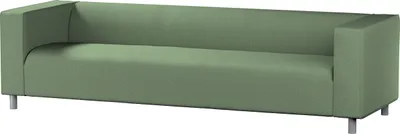 Produktbild von Dekoria Bezug für Klippan 4-Sitzer Sofa, grün, Bezug für Klippan 4-Sitzer