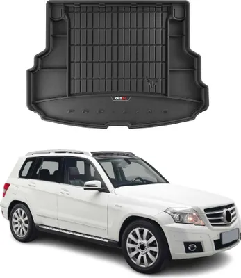 Image de Tapis de Coffre pour Mercedes Classe GLK X204 2008-2015 TPE Noir