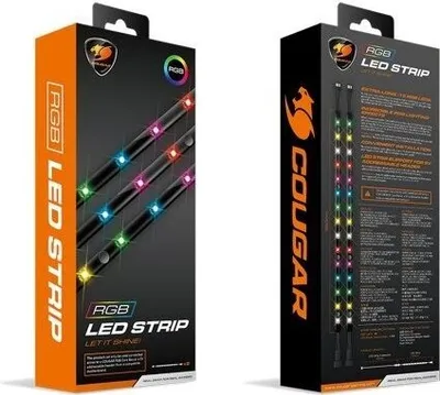 Obrázek produktu pro COUGAR LED pásek 2x 350mm, RGB efekty
