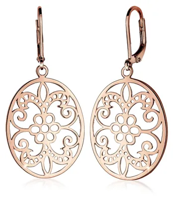 Produktbild von Elli Ohrringe Damen Ornament Floral Verspielt