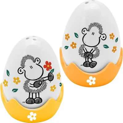 Produktbild von Eierbecher-Streuer-Set "Ostern ist schön, wenn wir zusammen sind!"