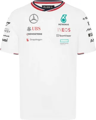 Obrázek produktu pro Pánské týmové tričko Mercedes AMG Petronas F1 2024 White