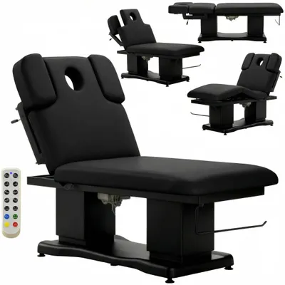 Image de Lit de massage électrique pour salon de beauté, pédicure, chauffage, réglage Ian.