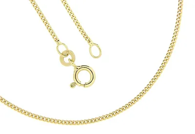 Productafbeelding van Fijne Curb Ketting van 14 Karaat Geel Goud