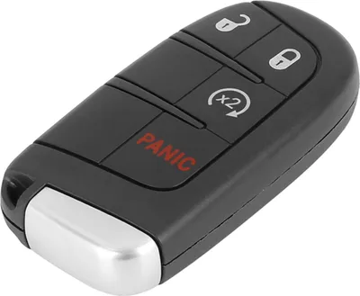 Produktbild von Auto Schlüsselhülle Etui Schutzhülle Ersatz Schlüsselanhängergehäuse, M3N-40821302 für Renegade 2015–2018 Schwarz