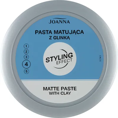 Immagine prodotto di JOANNA Styling Effect Pasta opacizzante con argilla Pasta opacizzante per capelli con argilla 100g