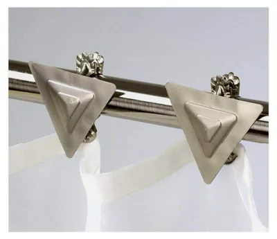 Produktbild von 2er Set Donauklammern aus Metall (Chrom)