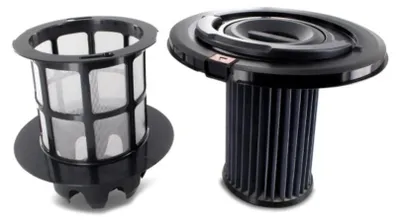 Image de INF Cartouche Filtre Aspirateur ABS Noir 21cmx19.3cmx11.5cm pour Bosch
