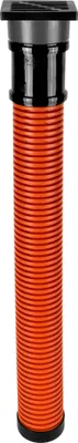 Produktbild von ScarMaxx - Sickerschacht 1m Rohr, DN 110mm - mit Gitter, Löchern und Behälter - Schwarz