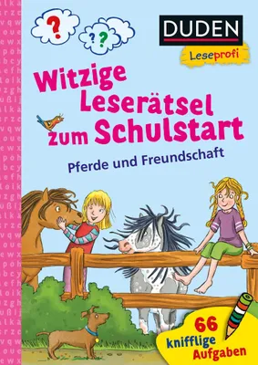 Produktbild von Duden Leseprofi - Witzige Leserätsel zum Schulstart - Pferde und Freundschaft, 1. Klasse