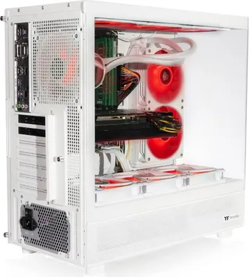 Immagine prodotto di PC da gioco bianco di fascia alta con CPU AMD Ryzen 5500 | Nvidia GeForce RTX 4060 8 GB | 64 GB di RAM DDR4 | 1 TB NVMe M.2 SSD | Windows 11 Pro