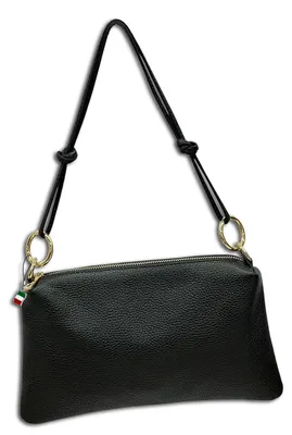 Produktbild von Florence Damen Umhängetasche Leder Tasche schwarz OTF861S1