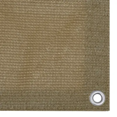 Immagine prodotto di vidaXL Schermo privacy per balcone Taupe 90x400 cm HDPE