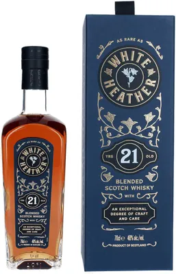 Produktbild von White Heather 21 Jahre - Billy Walker - Blended Scotch Whisky
