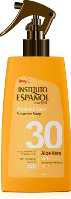 Obrázek produktu pro Instituto Español Sprej na opalování Aloe Vera Spf30 300ml